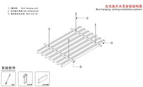 U铝型方通施工图