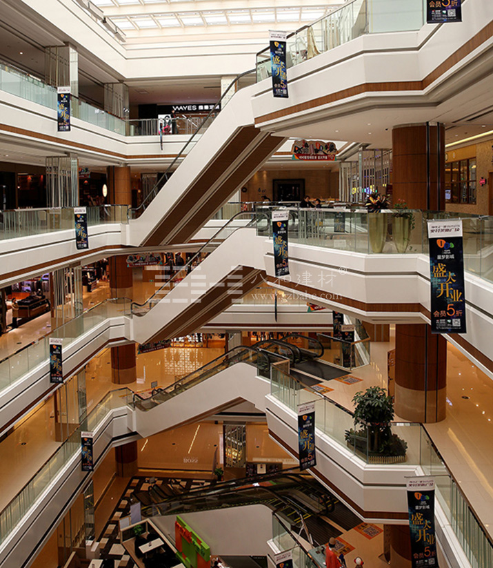 购物中心扶梯铝单板-海印又一城