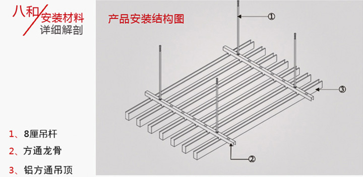 木纹铝方通