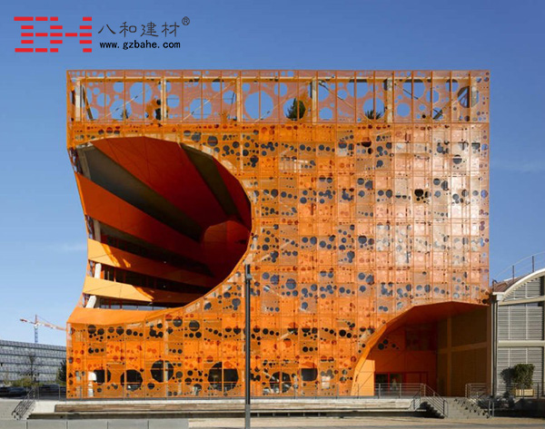 世界建筑文化之旅 法国里昂橙色立方体