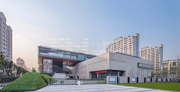 上海外高桥文化艺术中心-穿孔铝单板 、铝天花吊顶